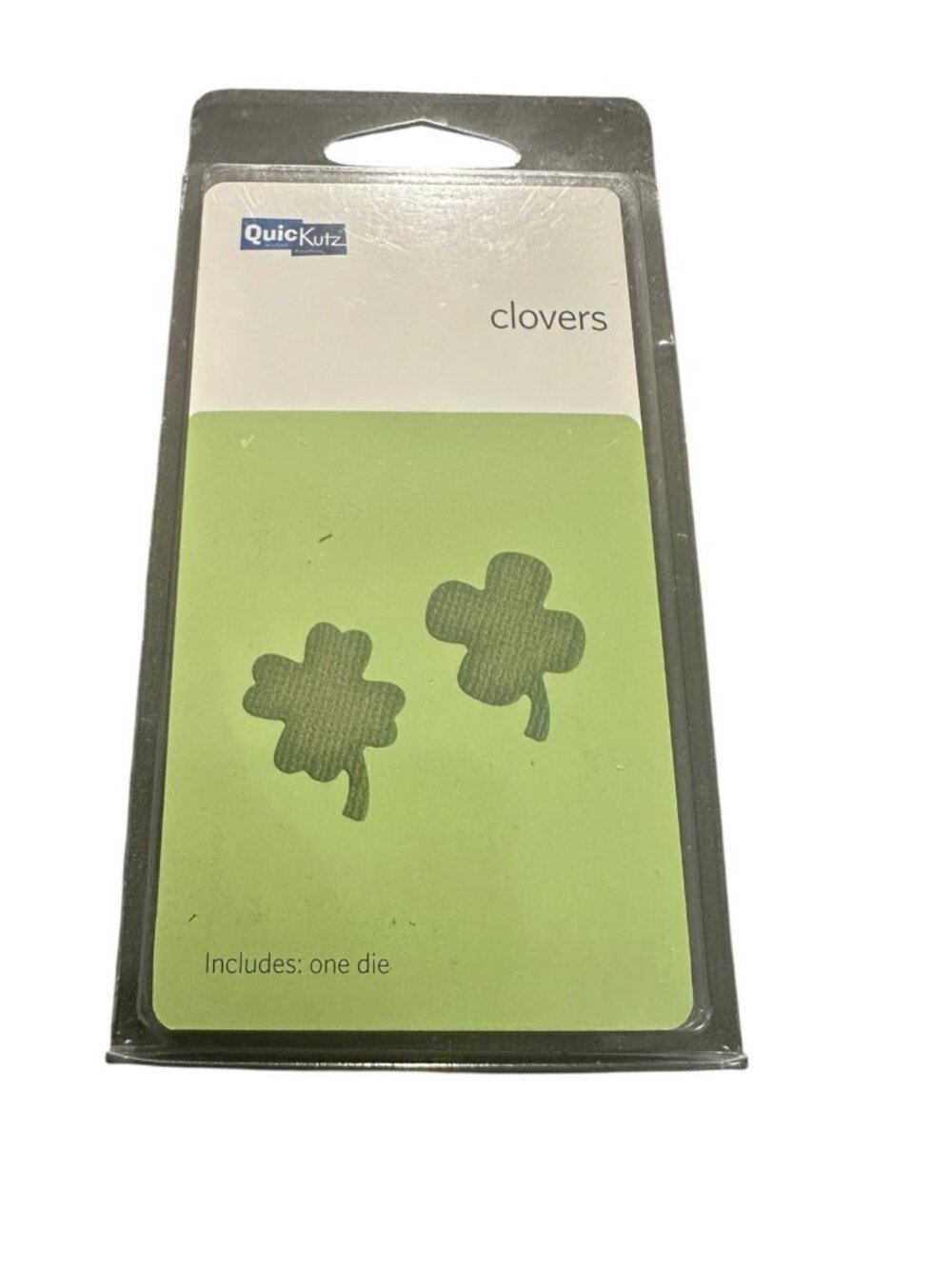 2007 QuicKutz Metal Die RS-0655 Clovers - St Patrick's Day Theme Paper Crafts